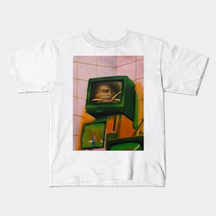 Bathroom TV Kids T-Shirt